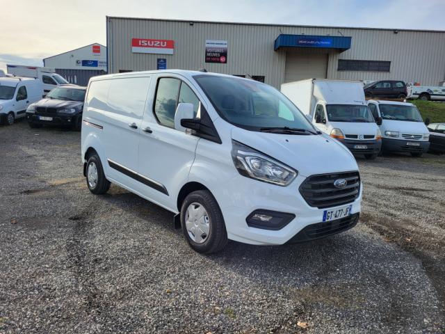 Ford Transit Custom Fourgon Fgn 280 L1h1 2.0 Ecoblue 130 Ch Trend Business Tva Recuperable Pour Les Pro