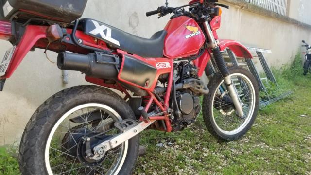 Xlr 350 Honda Rouge image 3