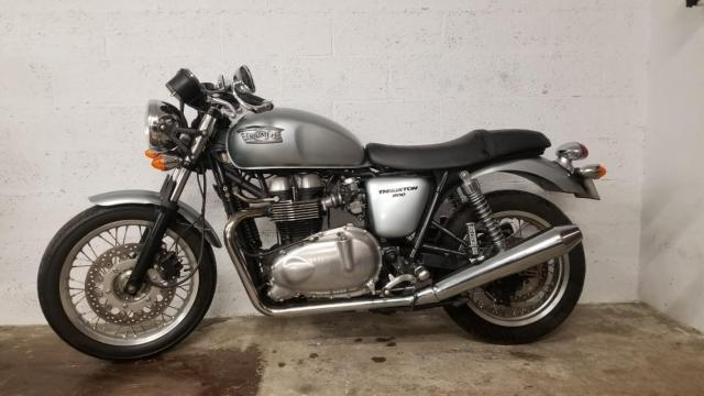 Thruxton 900 Triumph Gris image 3