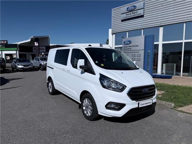 Ford Transit Custom Cabine Approfondie Ca 300 L1h1 2.0 Ecoblue 130 Bva Limited