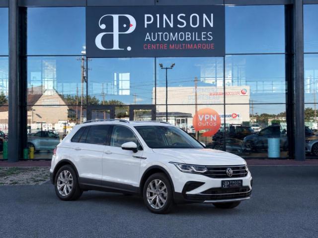 Volkswagen Tiguan 1.5 Tsi 150 Bv Dsg 7 Elegance Phase 2 Avec Sièges Chauffants Et Caméra De Recul