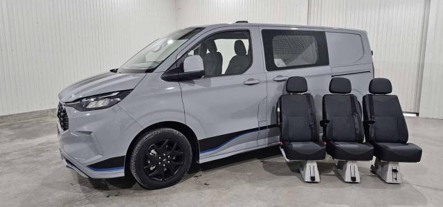 Ford Transit Custom Cabine Approfondie Double Sieges Demontables 5pl L1h1 2.0 Ecoblue 170 Ch Bva8 Sport