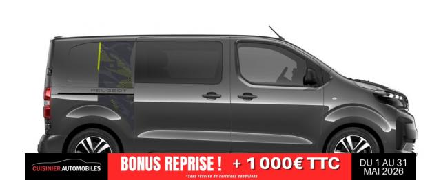 Peugeot Expert Cabine Approfondie Ca Fixe M 2.2 D 180 S&s Eat8 Tech Edition