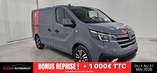 Renault Trafic Fourgon L1h1 Blue Dci 170 Auto Red Edition Exclusive