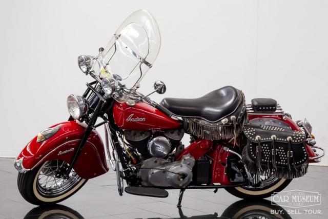Indian Chief Roadmaster Motorcycle 1947