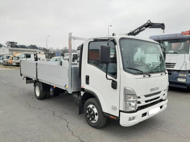 Isuzu M27 Serie Bleu Large Plateau