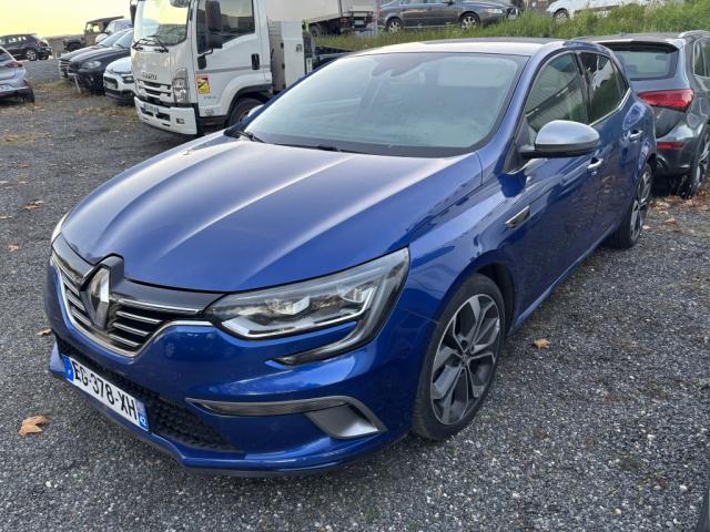 Renault Mégane Iv Berline Tce 130 Energy Edc Intens Carte Grise Vge Retour De Vole Pour Exportation