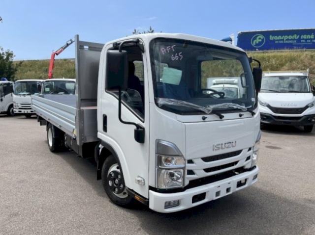 Isuzu M27 Serie Bleu Plateau Alu Dispo Juin
