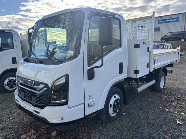 Isuzu M27 Gen 2 3.0l 150ch Bvm Benne Acier Cabreta + Coffre Mi Hauteur + Panier