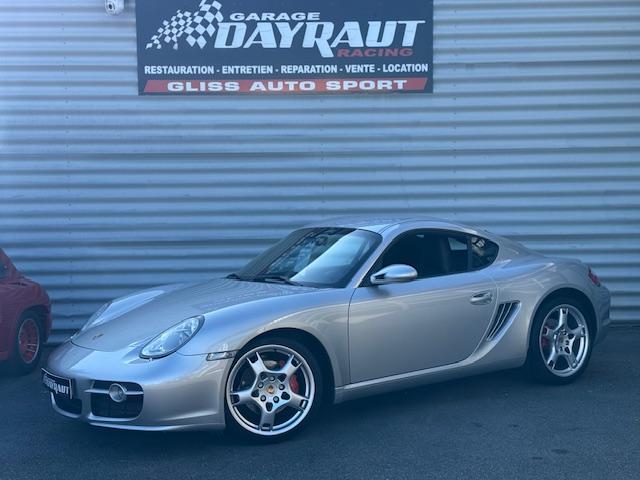 Porsche Cayman 987 S 295 Cv / Pack Sport Chrono Boite Meca Cuir Etendu Echappement