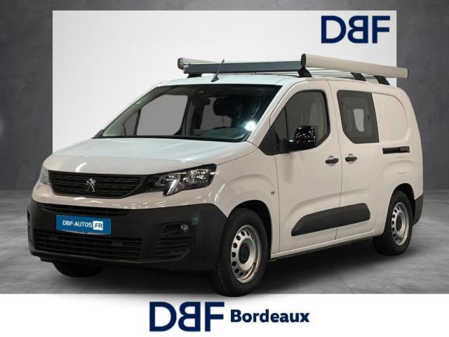 Peugeot Partner Cabine Approfondie Electrique E- Ca Xl 100 Kw (136 Ch) Batterie 50 Kwh