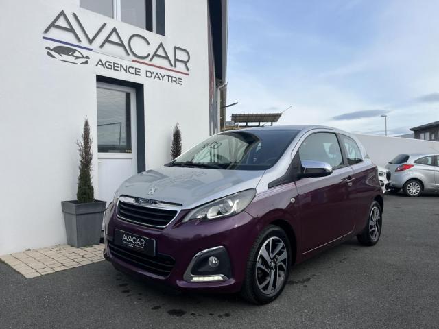 Peugeot 108 1.2 82 Ch Allure, Caméra De Recul/bluetooth *distribution Faite à 88481 Km