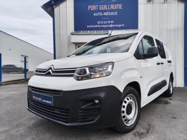 Citroen Berlingo 1.5 Bhdi 100ch 5 Places Fourgon Tva Recuperable