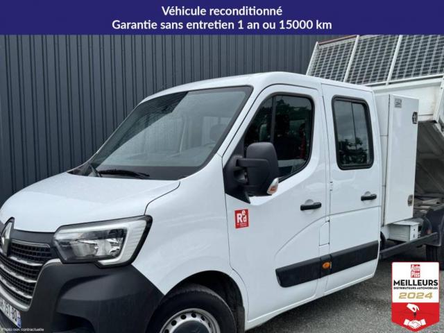 Renault Master 3t5 Double Cabine 6pl Benne + Coffre Rj 2.3