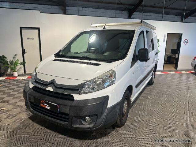 Citroen Jumpy 2.0 Hdi 128cv Cabine Approfondie - 6 Places Bluetooth Gps Tva Recuperable