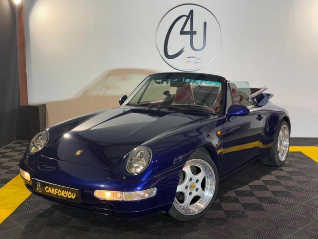 Porsche 911 993 Cabriolet Carrera 3.6 272 Ch Jantes Rs Magnesium | Sièges Chauffants I Coupe Circuit