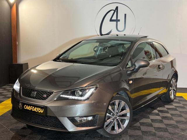 Seat Ibiza Iv Phase 3 Fr 1.4 Ecotsi Act 150ch Toit Ouvrant, Apple Carplay, Sièges Chauffants