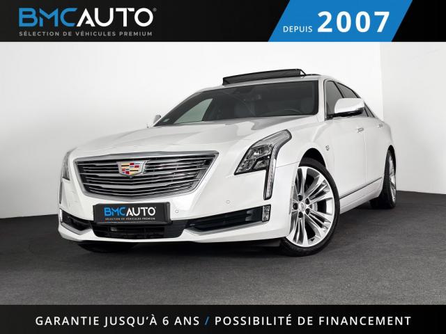 Cadillac Ct6 Luxury 3.0 V6 417ch Awd 4 Roues Motrices At8 Ja20p Bose T.o Sieges Chauf Ventiles Hud