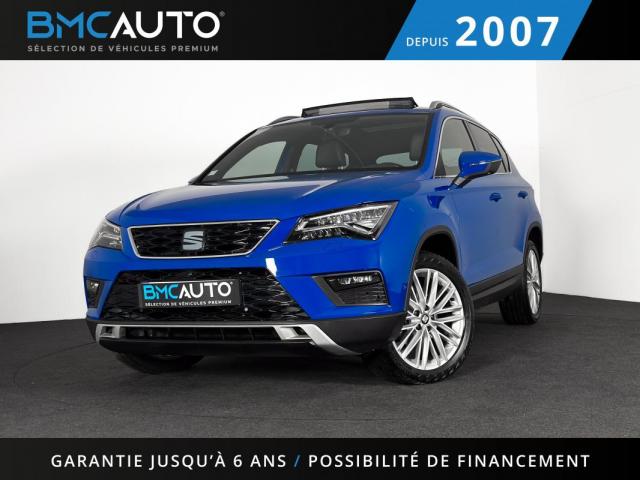 Seat Ateca Xcellence 1.5 Tsi 150ch Ja18p T.o Cuir Chauff Camera 360° Gps Regul Acc Keylessgo 150 Ch