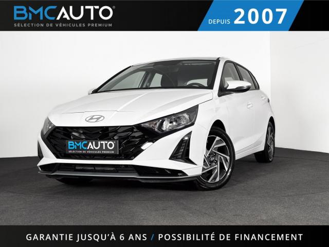 Hyundai I20 Intuitive 100ch Dct-7 1 Ja16 Camera Carplay Garantie 2030 Peinture Polar White