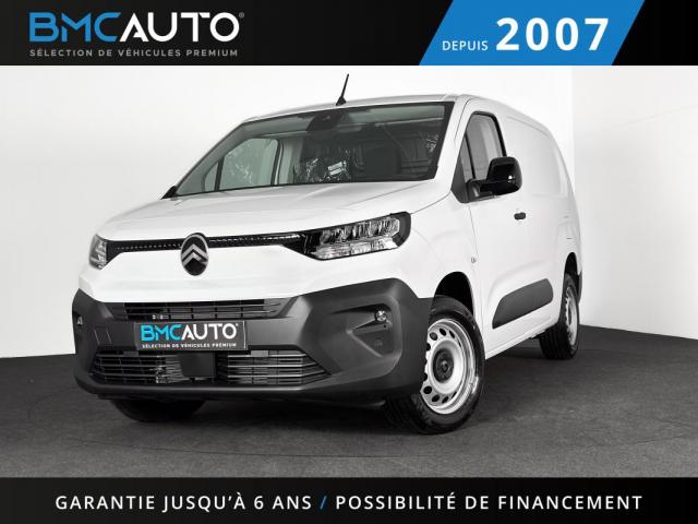 Citroen Berlingo Van Xl 950kg 3pl Bluehdi 130ch -35% Neuf Eat8 S&s Rallongé Utilitaire Carplay Regul