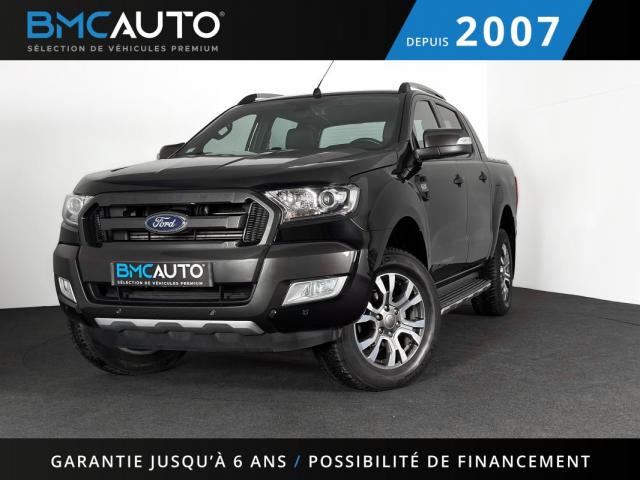 Ford Ranger Double Cabine 1°main 3.2l Tdci 200ch Wildtrack Cuir Chauff Carplay Gps Camera Attelage