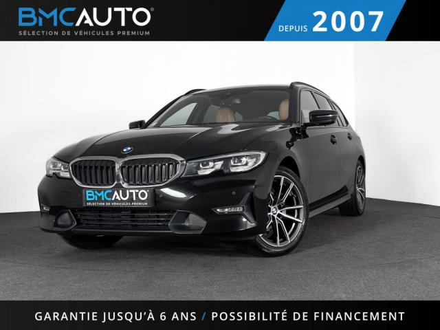 Bmw Série 3 Touring 318da 150ch Mild Hybrid G21 Ja18p Gps Cockpit Cuir Sport Chauff Carplay Camera