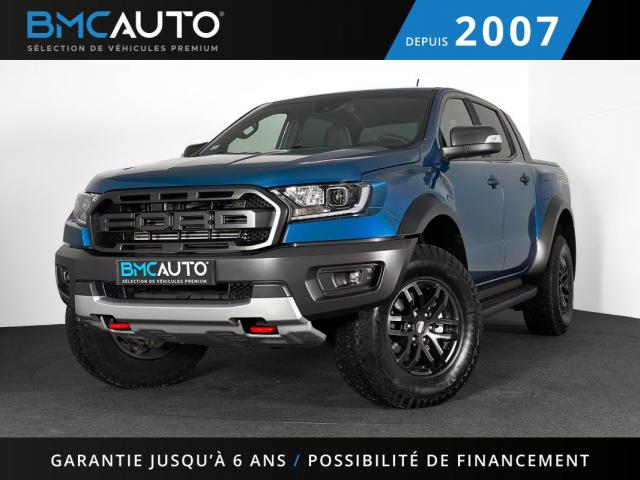 Ford Ranger Raptor Double Cabine 2.0 Tdci 213ch Bva 4x4 Ja17p Attelage Sieges Chauff Volant Carbone