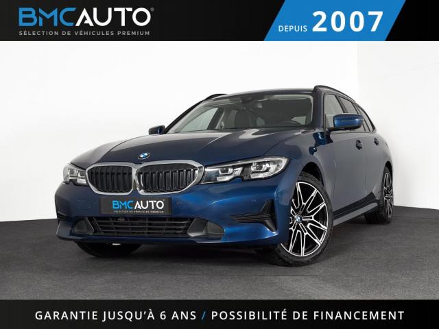 Bmw Série 3 318da Touring 150ch Mhev Gps Live Cockpit Carplay Cuir Regul Camera Full Led 150 Ch