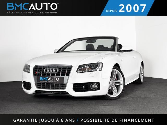 Audi A5 S5 Cabriolet 3.0 V6 333ch Quattro S-Tronic Ja19p Cuir Sport Chauff Regul Int Audi Exclusive Gps