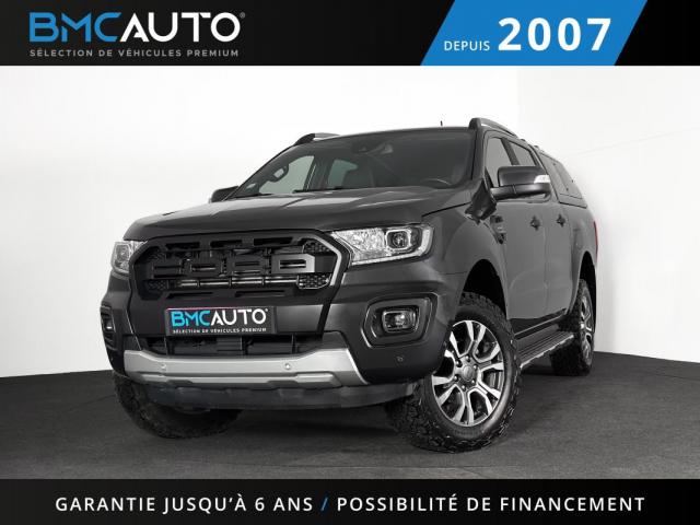Ford Ranger Double Cabine Wildtrak 2.0 Tdci 213ch Bva 4x4 Ja18p Regul Keylessgo Gps Carplay Attelage