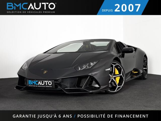 Lamborghini Huracán Evo Spider 5.2 V10 640ch Ja20p Cuir-Alcantara Hifi Sensonum Regul Lp640-4