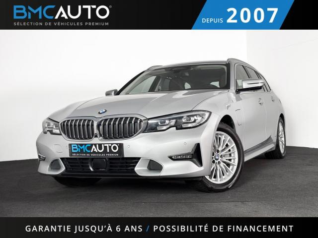 Bmw Série 3 Touring 330e 292ch Hybrid Rechargeable Gps Live Cockpit Cuir Chauff Carplay Camera 3d