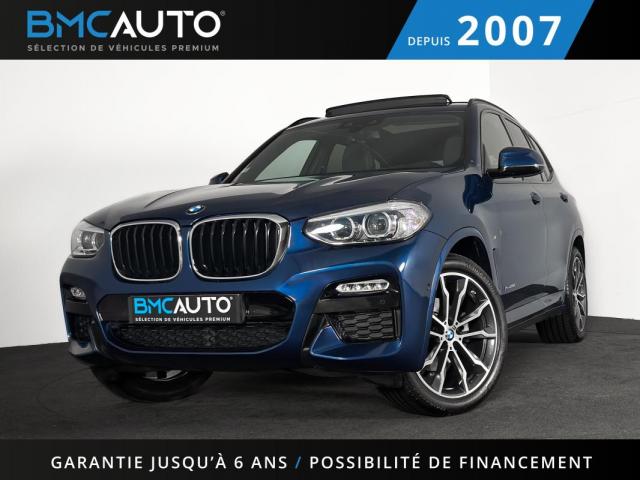 Bmw X3 M-Sport Xdrive20da 190ch Ja20p T.o Grand Gps Hud Full Led Attelage Semi Cuir Sport Chauff
