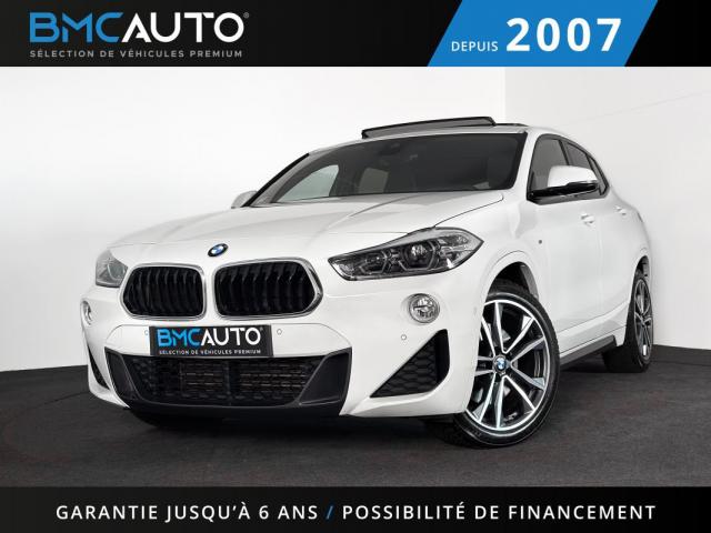 Bmw X2 Xdrive20da M-Sport Ja19p Toit Ouvrant Cuir Sport Chauff Gps Regul Clim Park Assist Full Led