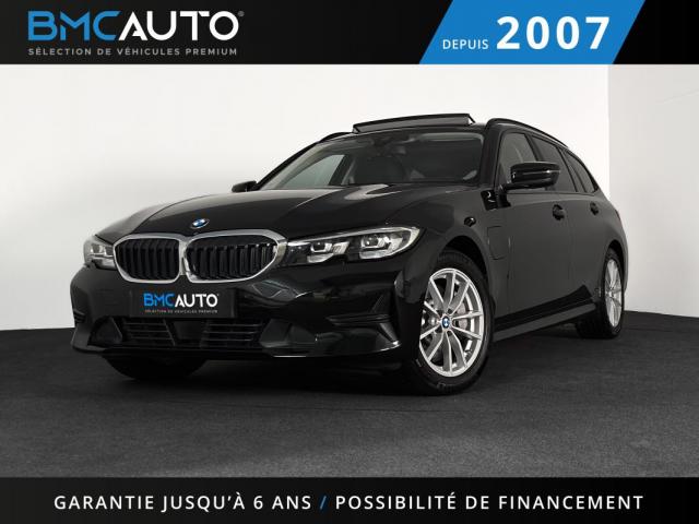Bmw Série 3 Touring 330e 292ch Toit Ouvrant Cuir Chauff Gps Cockpit Camera Carplay Attelage Hybrid