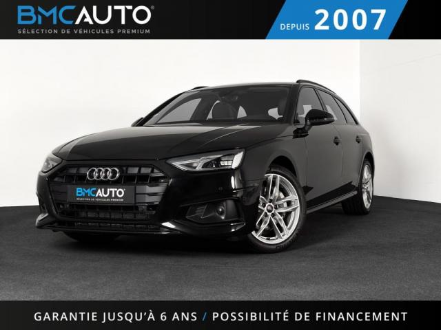 Audi A4 Avant 40 Tdi 190ch Ja18p Cuir Chauff Pack Blackline Semi Virtual Carplay Camera Attelage