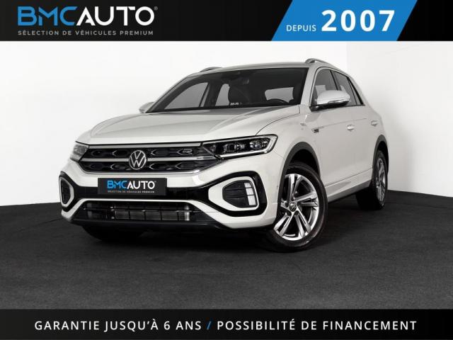 Volkswagen T-Roc R-Line Tsi 110ch Cuir-Alcantara Chauff Carplay Regul Acc Park Assist Full Led Ja17p