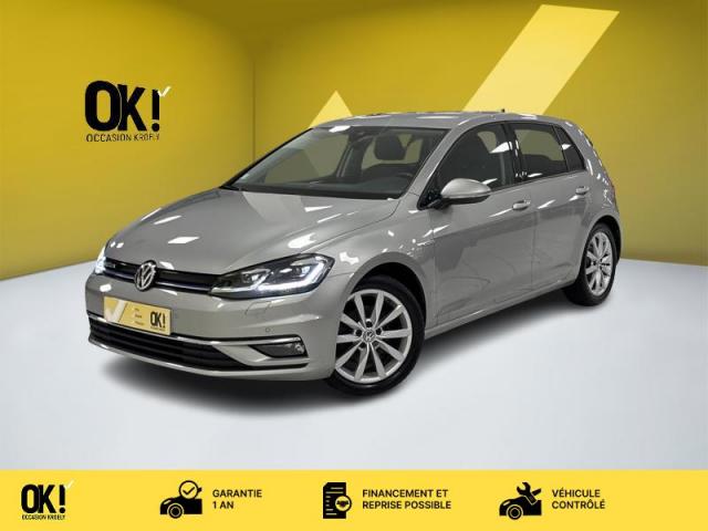 Volkswagen Golf Vii Berline Carat Bluemotion 1.5 130 Ch Radars Gps Gtie 1 An