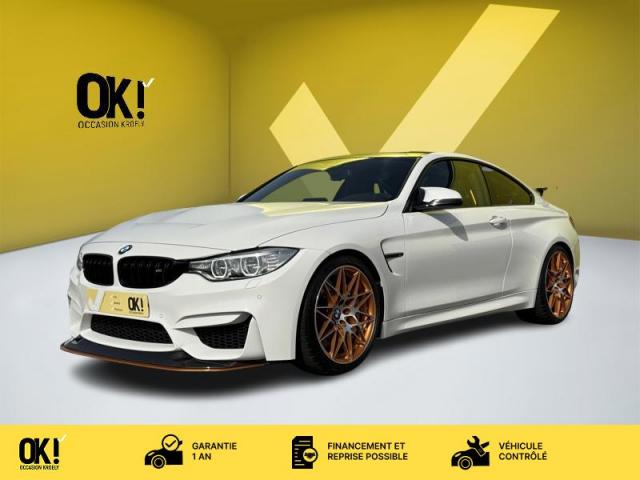 Bmw M4 Coupé Série Gts 3.0 500 Gps Radar 1ère Main Carbone Régul Clim