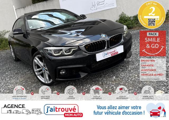Bmw Série 4 Coupé 420d 190cv Xdrive Pack M Sport Steptronic8 Boîte Auto (f32) Lci Roues Motrices Palette Au Volant Drive Select Moteur à Chaine * 109 000km* Led Vitres Teintées Jante Alu 19 Key Less Go Harman/kardon Toit Ouvrant En Verre Affichage Tête Haute Caméra D