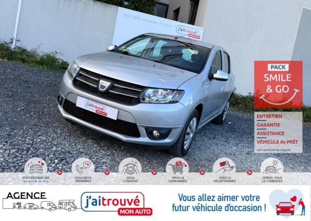 Dacia Sandero Ii 1.5 Dci Eco2 90-4cv Mode Eco / Véhicule Sous Garantie/ Ct Révision Kit Distribution Ok/ Pneus M+s/ Gps Ecran Couleur Tactile Autoradio Prise Usb Bluetooth (+commande)/ Climatisation/ Fixation Isofix/ Régulateur Limiteur De Vitesse
