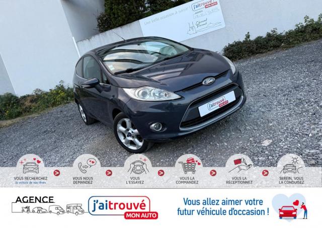 Ford Fiesta Vi 1.4 Tdci 70-4cv *véhicule Sous Garantie*ct Révision Kit Distribution Ok *100 Points De Contrôles*cartegrise Moitié Prix (véhicule Plus 10 Ans)*key Less Go ( Système D'Ouverture/fermeture Et Démarrage Sans Clé )*climatisation Automatique*fixation Isofix