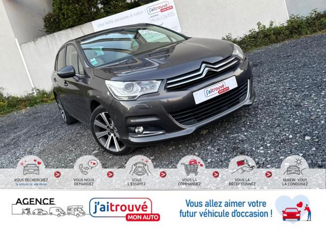 Citroen C4 Ii 1.6 Bluehdi Eat6 S&s 120cv Exclusive+ *véhicule Sous Garantie*ct Révision Kit Distribution Ok*carte Grise Moitié Prix (véhicule Plus De 10 Ans)*plus 100 Points Contrôles Effectue*siege Massant Chauffant*phares Bi-Xénon Directionnels*régulateur/limiteur
