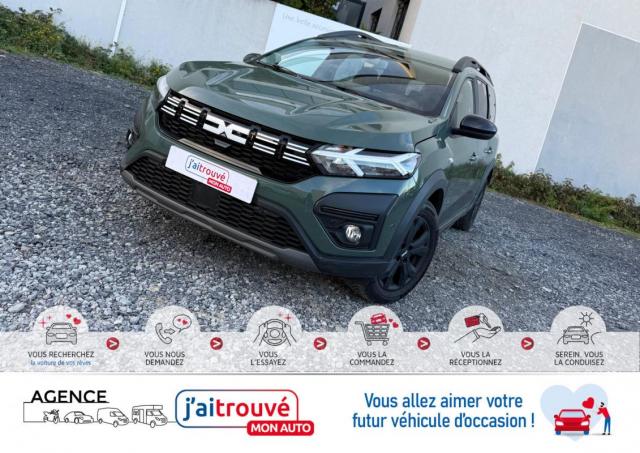 Dacia Jogger Tce 110cv Bv6 7places 33 000km*moteur à Chaîne*garantie Possible Jusqu'à 60 Mois*ct Révision Ok*pneus M+s*sièges Chauffant*phares Led*caméra De Recul*autoradio (+commande Aux Volant) Bluetooth(car Play)*climatisation Automatique Bi-Zone*régulateur/limiteu