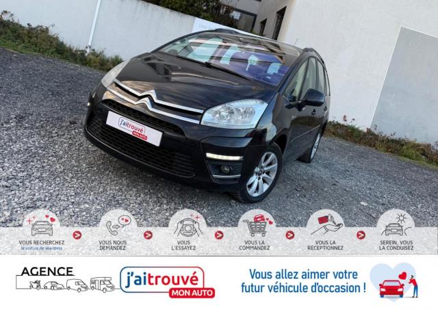 Citroen C4 Picasso Grand 1.6 E-Hdi 110cv Seduction Palette Au Volant*barres De Toit*ct Révision Kit Distribution Entretien Complet Ok*véhicule Sous Garantie*100 Points Contrôles*cartegrise Moitié Prix (véhicule Plus 10 Ans)*4 Pneus Saisons (m+s) Neufs*régulateur/limiteur 