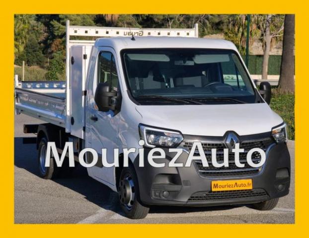 Renault Master Chassis Cabine Coffre Benne Acier 2.3 Dci 130 Ch 3.5t