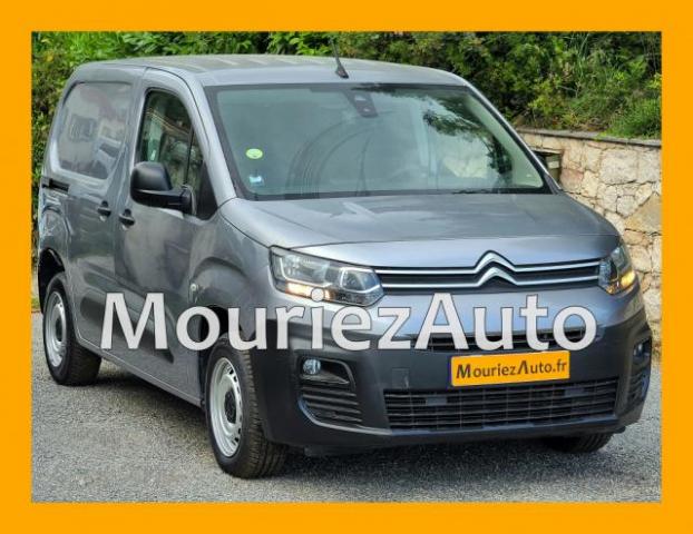Citroen Berlingo Van 3 Places M 650 Kg Bluehdi 100 Ch Bvm5 Club + Camera Recul + Attelage