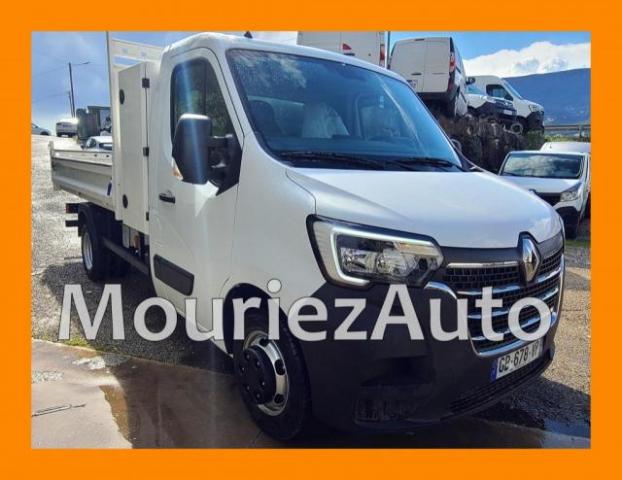 Renault Master Chassis Cabine Benne Et Coffre Prop R3500 L3 Blue Dci 130 Euro Vi Confort