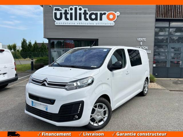 Citroen Jumpy E- Cabine Approfondie 6 Places M 100 Kw Batterie 75 Kwh - Pack Look Habillage Bois